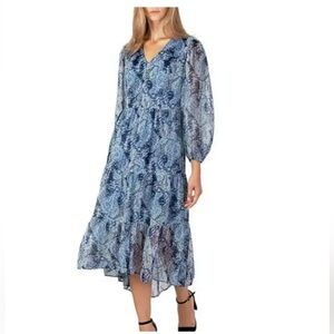 Joie Floral Paisley Maxi Dress